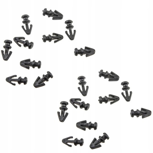 20x clip fixation - barre, de