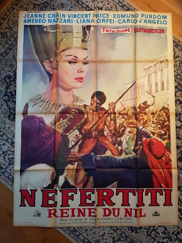 Affiche 1961 nefertiti reine - affiche,
