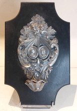 Ancien Grand Bénitier en Argent Massif  Antique Silver Victorian Napoleon III