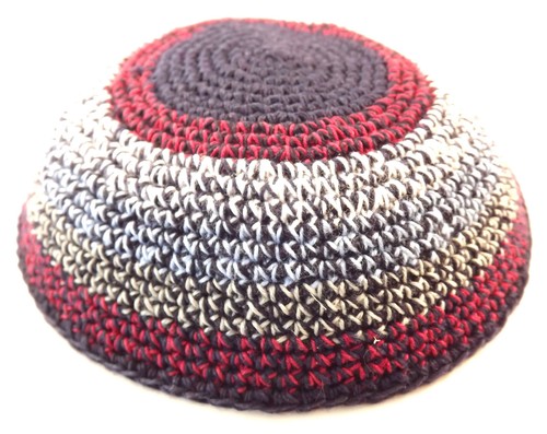 Kippa coton tricotée - kippa, en