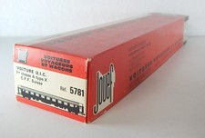 REF 5781 JOUEF VOITURE A TYPE X SUISSE SBB FFS  1 CL EN BOITE ROUGE  HO