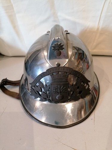 Ancien casque pompier sté - ancien,