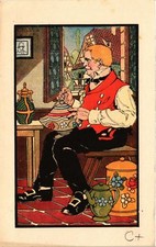 CPA France - Folklore - L'Alsace est Francaise - Le peintre alsacien (770674)