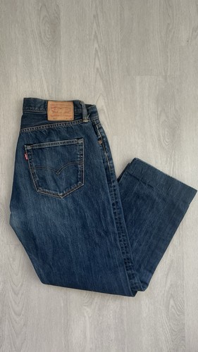 Levi 501 jean homme bleu - jean,