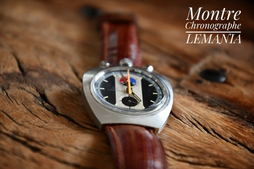Montre chronographe lemania - chronographe,