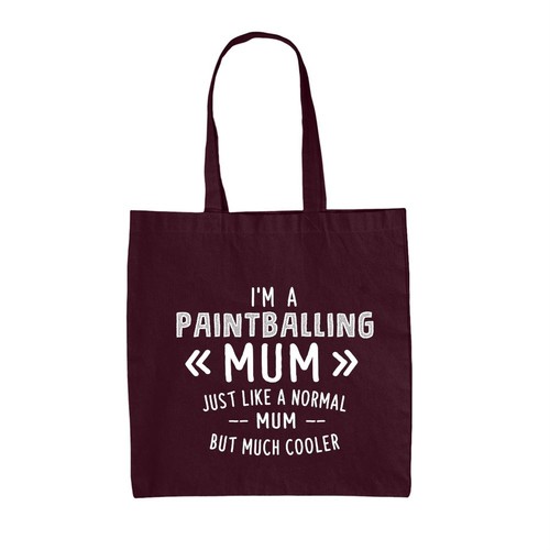 Suis une maman paintball - de,
