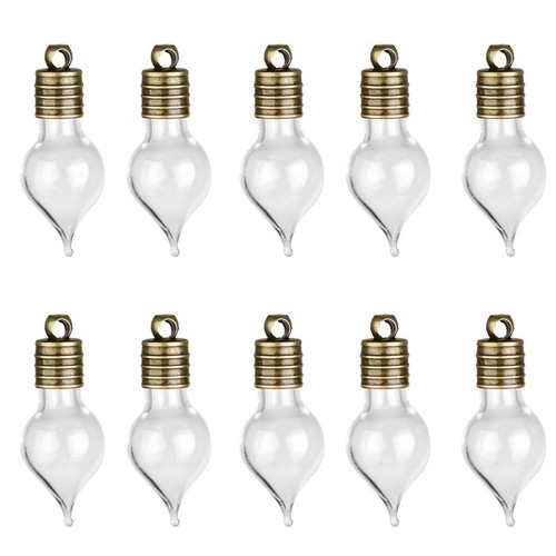 10pcs mini glass wish bottes - wish,
