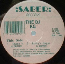 The DJ KG - Shake It 12" Vinyl