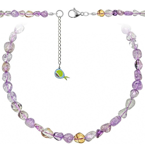 Collier amétrine perles - amétrine,