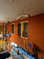 Lustre en bois flotté, suspension luminaire en bois flotté, lampe suspendue, 