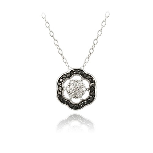 925 argent 4ct noir - 925,