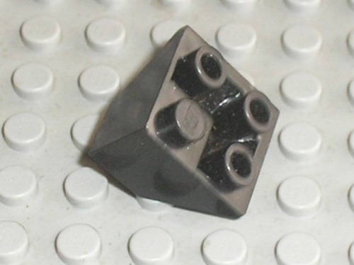 Lego black slope ref - slope, 3676