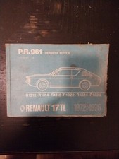 Renault 17 TL Catalogue pieces