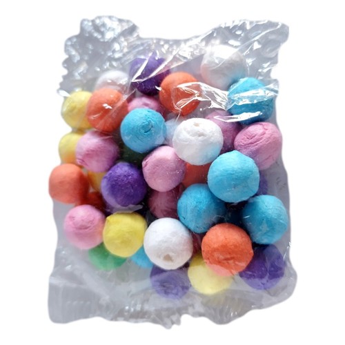 Mini boules papier ouate - mini,