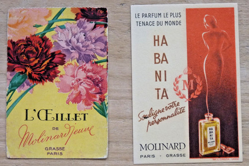 Lot cartes parfumées - lot,