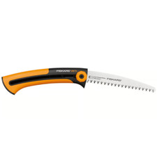 Scie pliante FISKARS SW73 16 cm - scie à main pour branches, SoftGrip Xtract S