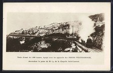 CPA Train d´essai, Appareils