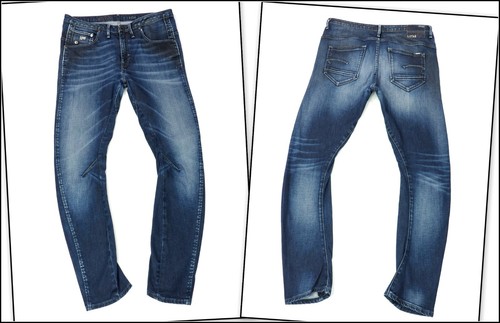 Jean stretch délavé bleu