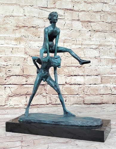 Sculpture bronze art fait - sculpture,