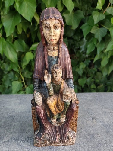 Ancienne vierge enfant - ancienne,