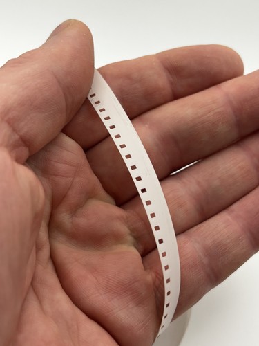 Bande amorce pour film 8mm - ,