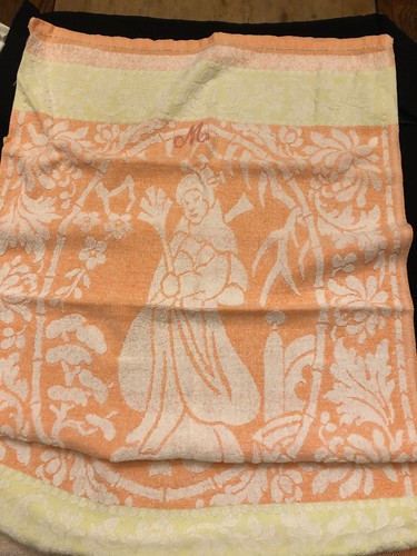 Ancienne serviette toilette - de,