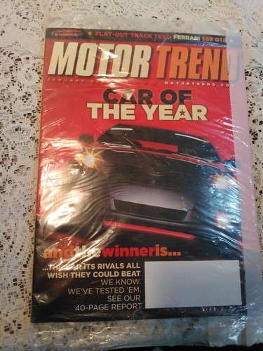 Motor trend magazine january - motor,