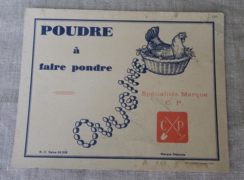 Carton publicitaire poudre - carton, À