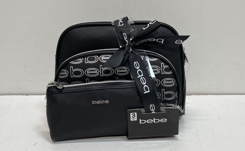Bebe black silver logo - bebe,