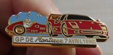 TRES RARE PIN'S FERRARI F40 GRAND PRIX DE MONTREUX 1990 ARTHUS BERTRAND
