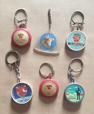 Lot  porte-clés LA VACHE QUI