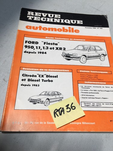 Revue technique automobile - revue,