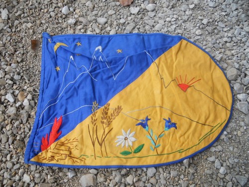 Fanion scout religieux - fanion,