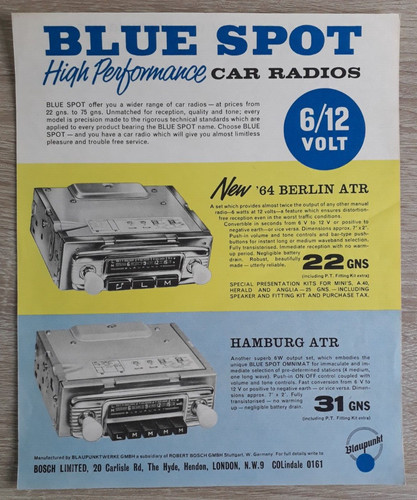 Blue spot car - blue,