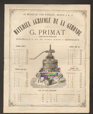 BORDEAUX (33) MATERIEL