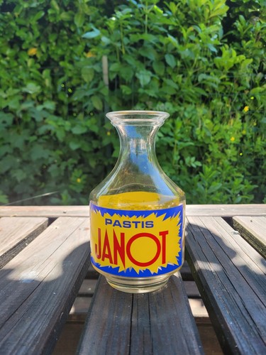 Ancienne carafe publicitaire - ancienne,
