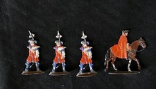 Antique Diet Tin Plates - Flat