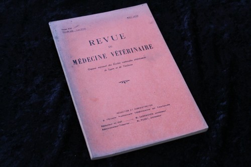 Revue medecine veterinaire - medecine,