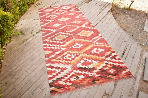 Tapis turc kilim 4x9 - , à