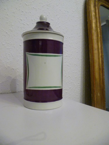 Ancien pot pharmacie en - ancien,