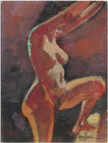 Tableau ancien huile - tableau,