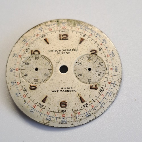 Cadran plat gris pour - plat, montre