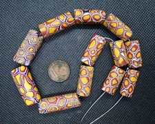 Perles MILLEFIORI Verre Murano