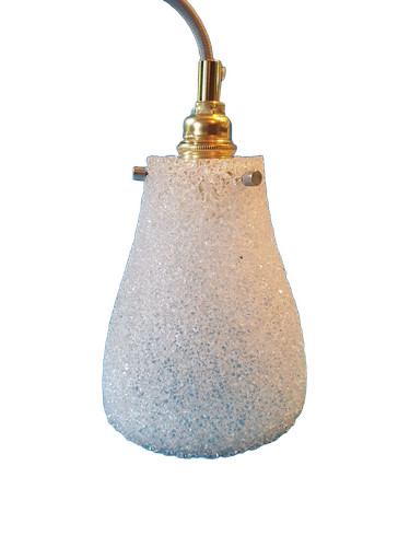 Suspension baladeuse perspex