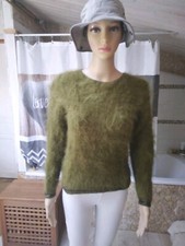 Pull Angora Vert Kaki  ANNY