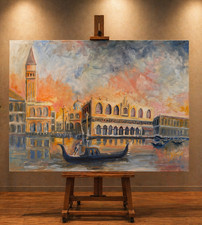 Tableau vue venise - vue,