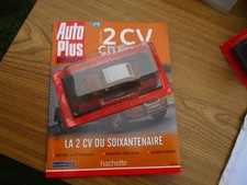 2 CV CITROEN  DU SOIXANTENAIRE  1/43  BOITE FASCICULE ENVOI GRATUIT