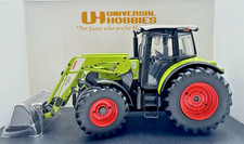 Tracteur Claas Harion 430 avec chargeur FL120 UH Universal Hobbies Neuf en boite