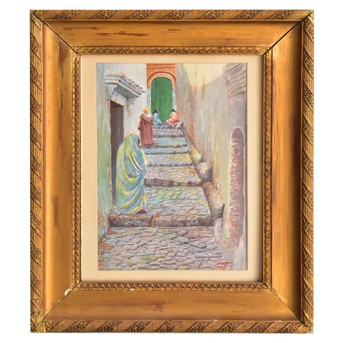 Dessin aquarelle orientaliste