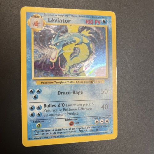 Carte pokémon léviator - carte,